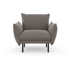 OTTO home Sessel Stine Cocktailsessel Polyester 96 x 86 x 86 cm Grau