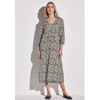 STREET ONE Midikleid Grafisch Beige 40