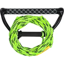 Kneeboard Leine Hook Up 60' mit Hantel Wasserski Seil lime grün No Size