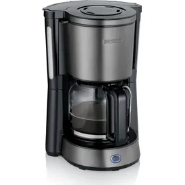 Severin KA 9340 Dark Inox mit Glaskanne