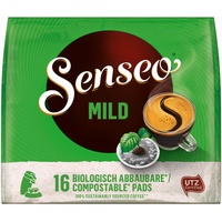 SENSEO KAFFEEPADS Mild Fein & Samtweich Kaffee neues Design 6 x 16 PADS