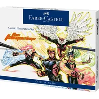 Faber-Castell Comic Illustration Set, 15 teilig