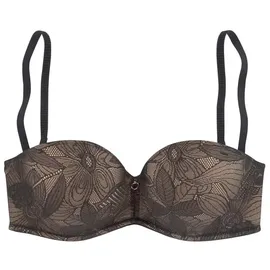 nuance by lascana Multiway-BH Balconette-BH Schwarz/Nougat 85C
