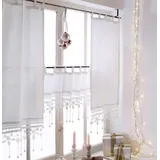 Hossner Panneaux Querbehang im Landhaus Stil Spitze HxB 50x125 cm