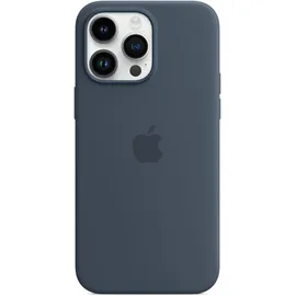 Apple iPhone 14 Pro Max Silikon Case sturmblau