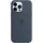 Apple iPhone 14 Pro Max Silikon Case sturmblau