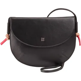 Dudu Skye Umhängetasche Leder Pink/Rot/Black