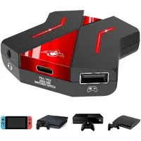 Spirit Of Gamer Crossgame 2 Adapter Konsolen-Konverter Rot/Schwarz/Blau Switch/PS4/PS3/Xbox One