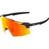100% Aerocraft HiPER Multilayer Mirror Sportbrille (Größe ONE SIZE, schwarz)