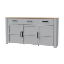 Höffner Sideboard ¦ weiß ¦ Maße (cm): B: 166 H: 87 T: 42.0