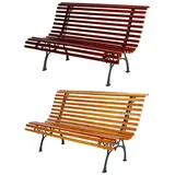 DER HOLZWURM Linder Exclusiv Gartenbank Parkbank Gartenmöbel Holzbank MC4415 150x70x81 cm