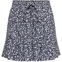 Only Minirock Damen Bedruckt Nachtblau 36