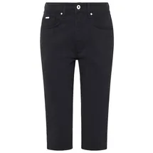 Pepe Jeans Damen. Skinny Crop Hw schwarz (26), Lässig, Bio-Baumwolle