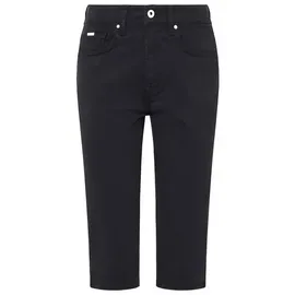 Pepe Jeans Damen. Skinny Crop Hw schwarz (26), Lässig, Bio-Baumwolle