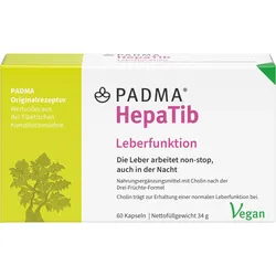 PADMA HepaTib Leberfunktion Kapseln
