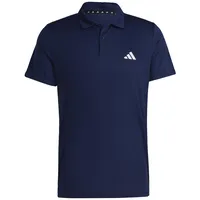 Adidas Herren Train Essentials Training Polo Shirt, Dark Blue/White, S