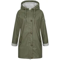 ankerglut Friesennerz Regenmantel Damen Oliv 36