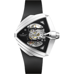 Hamilton Ventura XXL H24625330 - schwarz skelettiert,schwarz - 45.5mm