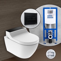 Geberit AquaClean Tuma Comfort Komplett-SET Dusch-WC mit neeos Vorwandelement,, 146290SJ1+16603BM#SET,