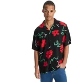 QUIKSILVER Kurzarmhemd Schwarz M