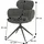 Mendler Esszimmerstuhl HWC-O77 Chenille grau-blau