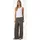 Noisy May "NMPASA NW WIDE PANTS NOOS", Damen, Gr. S, N-Gr, braun (schwarz aop:leo), Web, Obermaterial: 57% Baumwolle, 38% Modal, 5% Elasthan, bedruckt, regular fit normal, Hosen Jogginghose