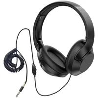 Hzoibyze Metalldetektor-Kopfhörer Headset-KopfhöRer, Federkabel Lautstärkeregler praktisch leicht, professionell, über dem Ohr, Style B für Metalldetektor Profis und Anfänger