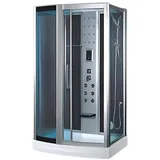 auq2a Duschraum Dusche Duschkabine Multifunktionsdusche Wellnessdusche 135x85 cm,