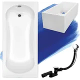 bad land Badland ARIA Rechteckbadewanne 70 x 170 cm (Acryl)