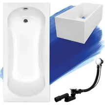 bad land Badland ARIA Rechteckbadewanne 70 x 170 cm (Acryl)