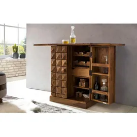 KADIMA DESIGN Hausbar 65 x 91 x 50 cm Braun