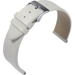 Eulit Kalb- / Rindleder glatt Nappa Fashion 18mm" E50340618202" - cremewei