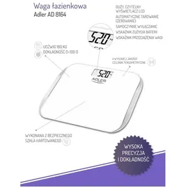 Adler AD 8164 Waage - White - One Size