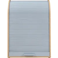 [en.casa] Rollladenschrank Kavlinge 80x60x40 cm Bambus/Grau