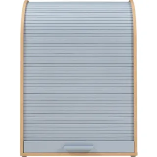 [en.casa] Rollladenschrank Kavlinge 80x60x40 cm Bambus/Grau