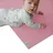 SanoSoft Krabbelmatte Rosa, | Gr.: 60 x 100 cm
