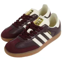 adidas Samba OG Maroon/Cream White/Gold Metallic 39 1/3