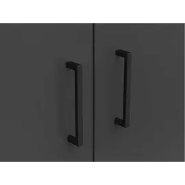 Mehrzweckschrank 80 x 195 x 40 cm Grau