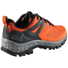 Jack Wolfskin Rebellion Guide Texapore Low 40537613565 / Schwarz/Orange/Grau - 44,5