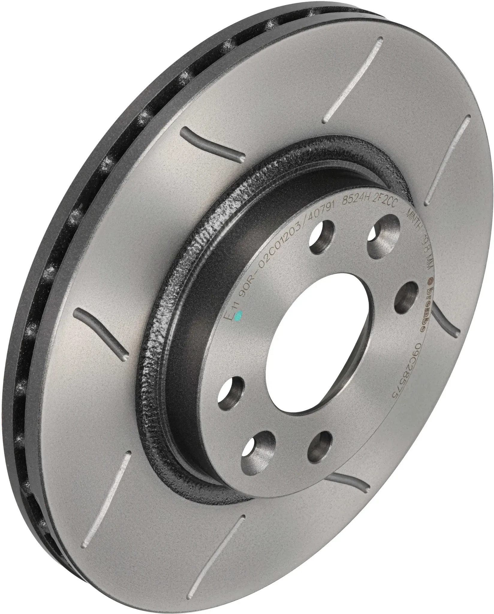 BREMBO Bremsscheibe 09c28575 Geschlitzt 258mm 22mm für DACIA RENAULT SMART