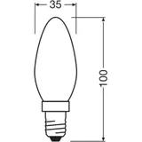 osram homelighting LED-Birne 1W E14 warmweiß 1 St.