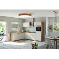 Held Küchenzeile Sorrento L-Form 270 x 210 cm weiß