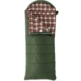 KingCamp Deckenschlafsack Preston Winter Schlafsack XL Lang Breit Baumwolle -13° Farbe: Green