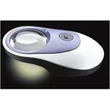 Eschenbach 158620 LED POWERLUX Handlupe mit LED-Beleuchtung Vergrößerungsfaktor: 5 x Linsengröße: (Ø) 58 mm