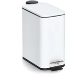 Zeller Treteimer 5 l Weiß