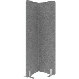 HAMMERBACHER Akustik-Trennwand, grau 500 x 180,0 cm