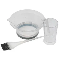 Sibel Färbe-Zubehör-Set transparent
