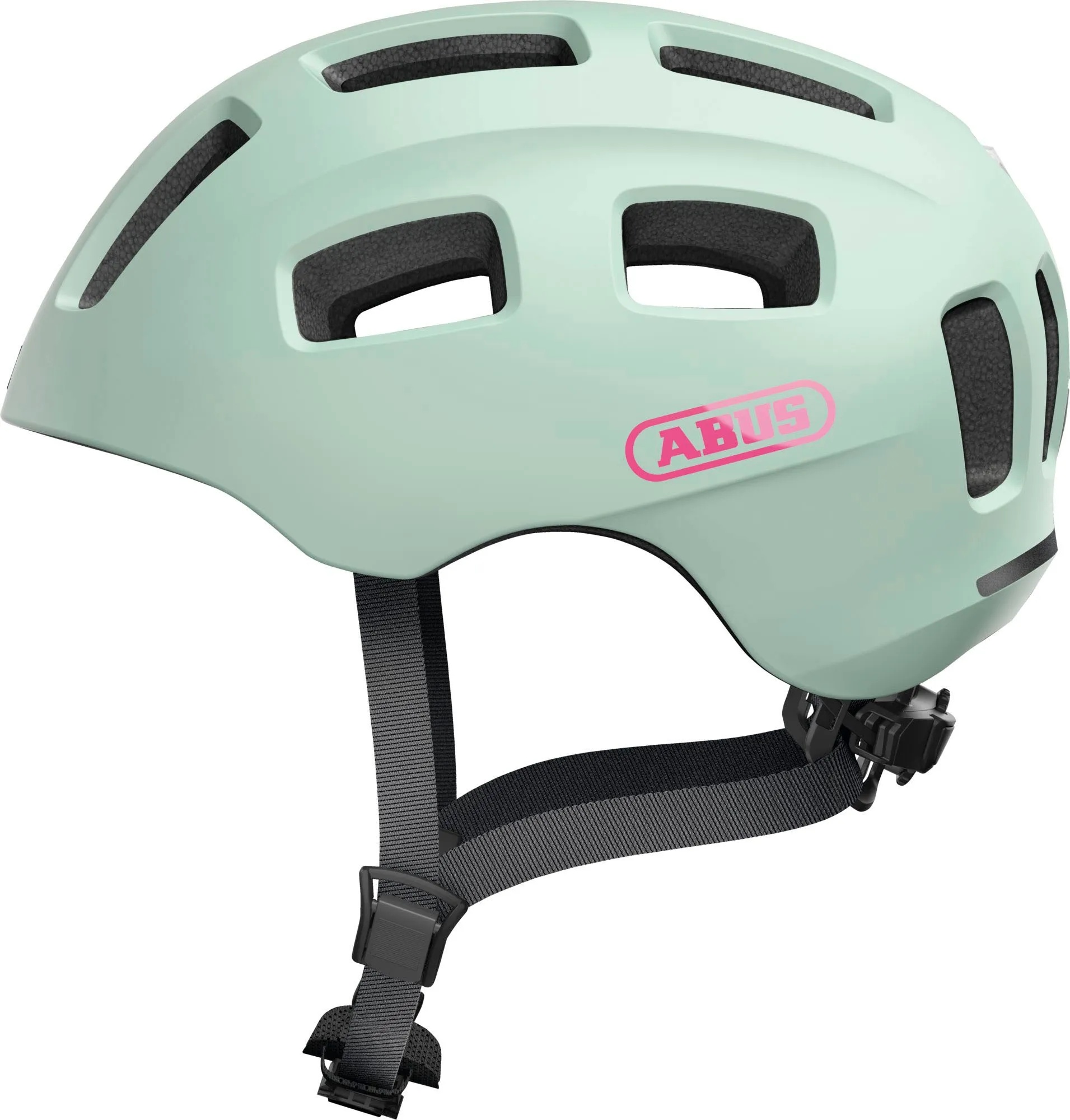 Kinderfahrradhelm ABUS "YOUN-I 2.0" Helme Gr. S Kopfumfang: 48 cm - 54 cm, grün Kinder Kinderhelme