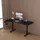 pro.tec Höhenverstellbarer Tisch Stryn 160x75cm Schwarz [pro.tec]