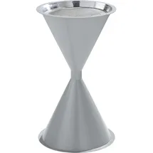 VAR Standascher, aus Kunststoff silber